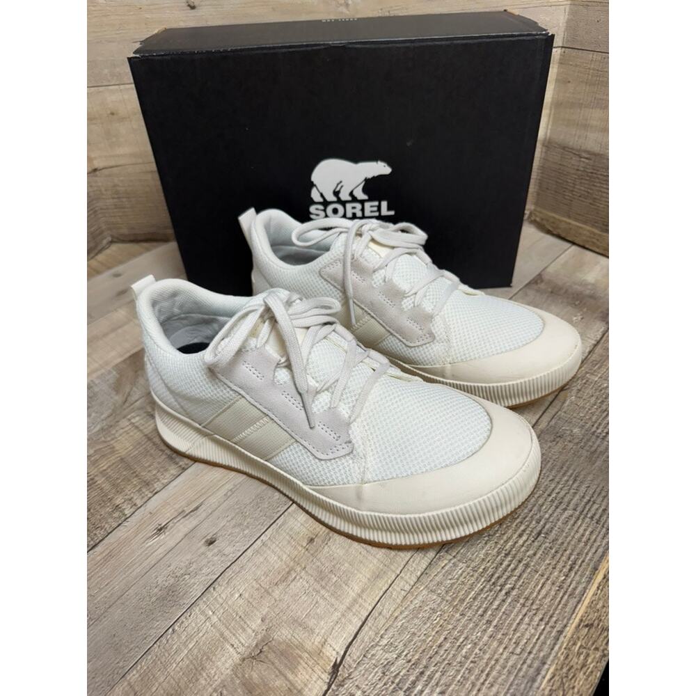 Sorel Out N About III Low Sneaker Sea Salt/Chalk W-9